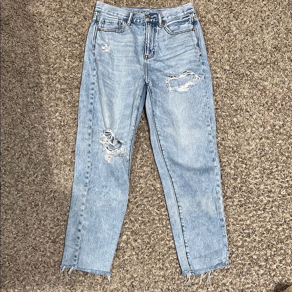 American Eagle Light Blue Women's Jeans Regular Size 4